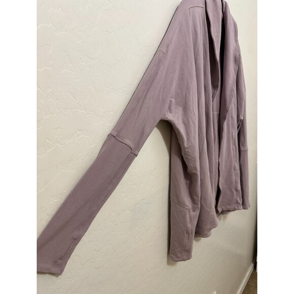Lululemon Woman's Back in action wrap cardigan Size 2X Yoga Athleisure Boho Cozy - Picture 6 of 12